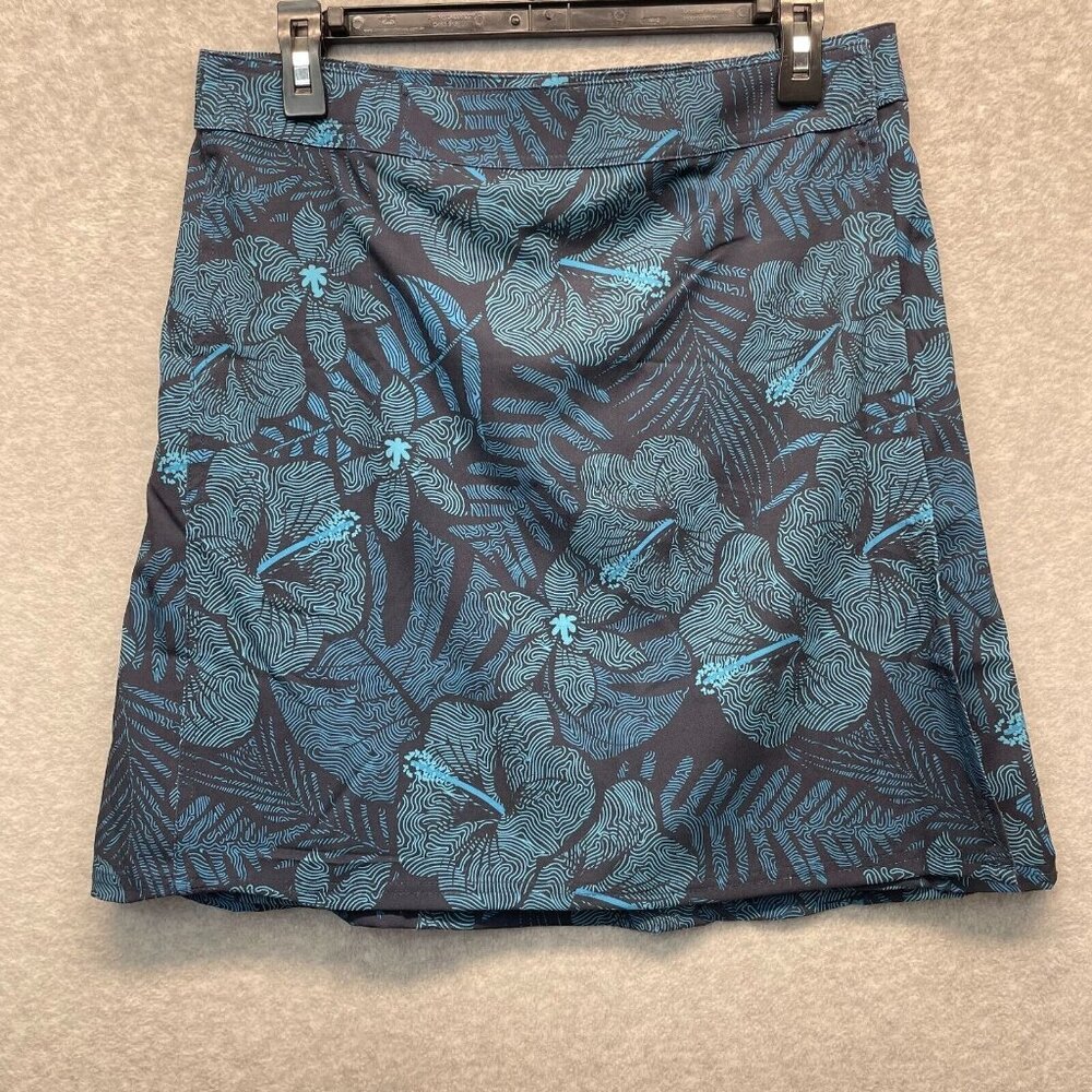 Ripskirt Hawaii Blue Floral A-Line Skirt